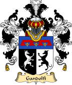 Italian Family Coat of Arms (v.25a) Gandolfi