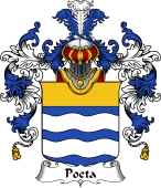 Italian Family Coat of Arms (v.25b) Poeta