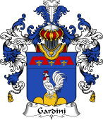 Italian Family Coat of Arms (v.25b) Gardini