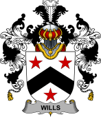 Irish Family Coat of Arms (v.25b) Wills