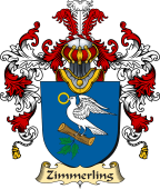 German Coat of Arms (v.25b) Zimmerling