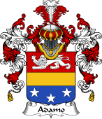 Italian Family Coat of Arms (v.25b) Adamo