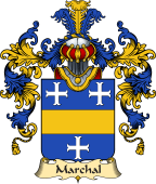 French Family Coat of Arms (v.25) Marchal