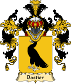 French Family Coat of Arms (v.25) Bastier