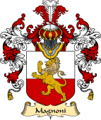 Italian Family Coat of Arms (v.25a) Magnoni