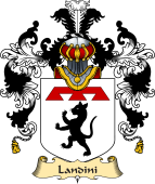 Italian Family Coat of Arms (v.25a) Landini
