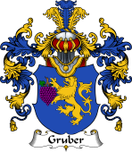 German Wappen Coat of Arms (v.25) Gruber