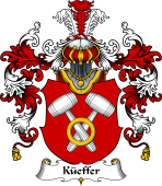 German Wappen Coat of Arms (v.25) Küeffer