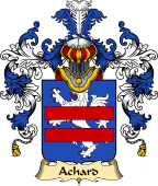French Family Coat of Arms (v.25) Achard