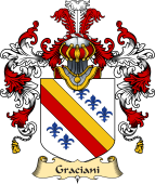 Italian Family Coat of Arms (v.25a) Graciani