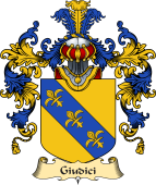 Italian Family Coat of Arms (v.25a) Giudici