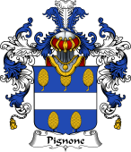 Italian Family Coat of Arms (v.25b) Pignone
