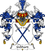 German Wappen Coat of Arms (v.25) Gebhard
