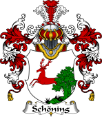 German Wappen Coat of Arms (v.25) Schöning