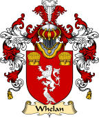 Irish Family Coat of Arms (v.25a) Whelan