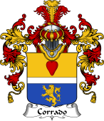 Italian Family Coat of Arms (v.25b) Corrado