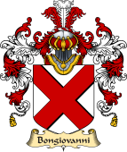 Italian Family Coat of Arms (v.25a) Bongiovanni