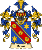 French Family Coat of Arms (v.25) Devos