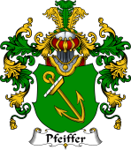 German Wappen Coat of Arms (v.25) Pfeiffer