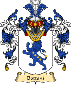 Italian Family Coat of Arms (v.25a) Bottoni