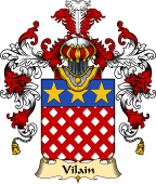 French Family Coat of Arms (v.25) Vilain