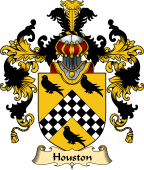 Irish Family Coat of Arms (v.25a) Houston