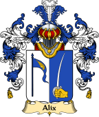 French Family Coat of Arms (v.25) Alix