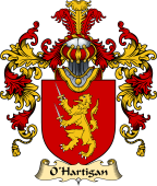 Irish Family Coat of Arms (v.25a) O