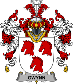 Irish Family Coat of Arms (v.25b) Gwynn