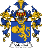 Italian Family Coat of Arms (v.25b) Valentini