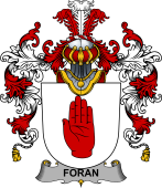 Irish Family Coat of Arms (v.25b) Foran or O