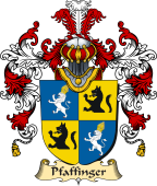 German Coat of Arms (v.25b) Pfaffinger