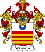 Italian Family Coat of Arms (v.25b) Vernazza