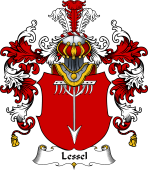 German Wappen Coat of Arms (v.25) Lessel