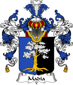 Italian Family Coat of Arms (v.25b) Madia