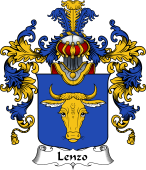 Italian Family Coat of Arms (v.25b) Lenzo