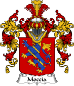 Italian Family Coat of Arms (v.25b) Moccia