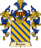 French Family Coat of Arms (v.25) Berton