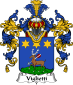 Italian Family Coat of Arms (v.25b) Viglietti
