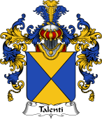 Italian Family Coat of Arms (v.25b) Talenti