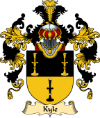 Irish Family Coat of Arms (v.25a) Kyle