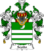 Italian Family Coat of Arms (v.25b) Scotto