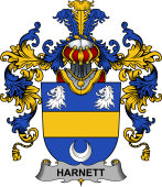 Irish Family Coat of Arms (v.25b) Harnett or Hartnet