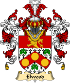 Irish Family Coat of Arms (v.25a) Elwood