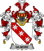 Irish Family Coat of Arms (v.25b) Gilmore