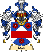 Italian Family Coat of Arms (v.25a) Masi