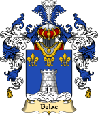 French Family Coat of Arms (v.25) Belac