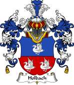 German Wappen Coat of Arms (v.25) Holbach