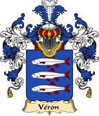 French Family Coat of Arms (v.25) Véron