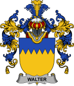 Irish Family Coat of Arms (v.25b) Walter